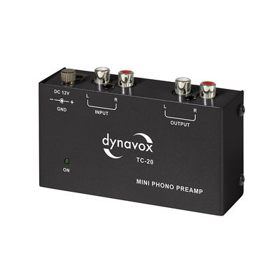 TC-20 Phonovorverstärker schwarz