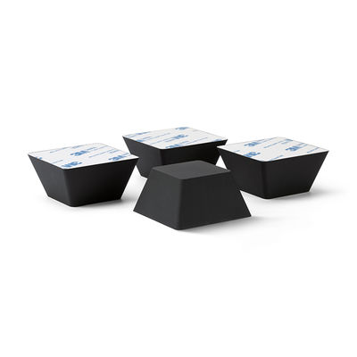 Silikon-Elastomer Dämpfer EDS50 4er-Set, Form 3D-Trapez