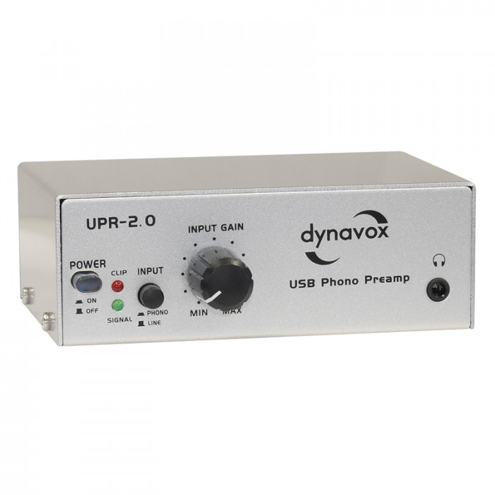 DynaVox 207448 Phono Vorverstärker Schwarz